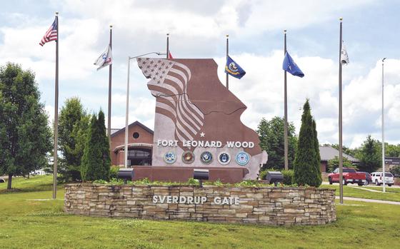 Fort Leonard Wood Sverdrup Gate.